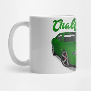 Challenger Srt-8 Green Stripe Front Mug